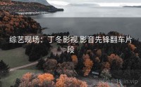 综艺现场：丁冬影视 影音先锋翻车片段